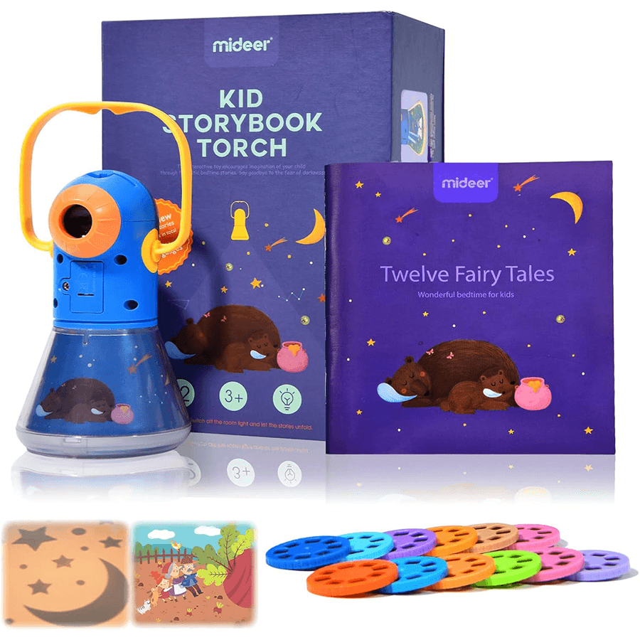 Mideer Storybook Projector + Story Disc Bundle